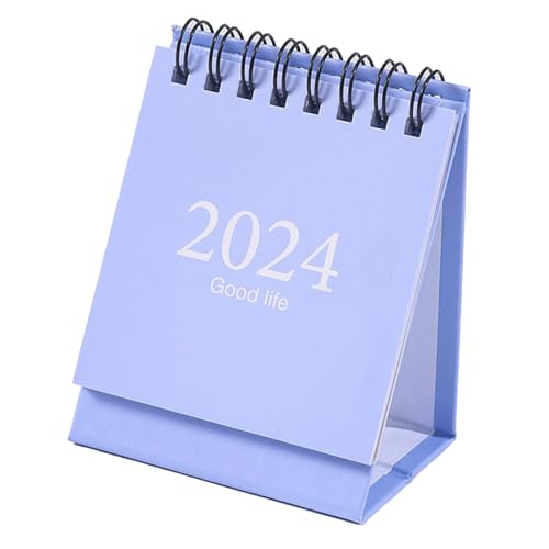 Double Draht Coil Desktop Daily Planer Mini -Schreibtischkalender, Kompakter Schreibtischkalender August 2023 - Dezember 2024, Einfache Navigation, Einzigartiges Design, Planung mit Robustem Papier Double Draht Coil Desktop Daily Planer Mini -Schreibtischkalender, Kompakter Schreibtischkalender August 2023 - Dezember 2024, Einfache Navigation, Einzigartiges Design, Planung mit Robustem Papier von Garosa