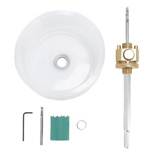 Eingebrauchte Lichter Lochsäge Kit Dose Lochsäge, Legierungsstahlschneider für Deckenbohrholz (50 mm / 1,97 Zoll Lochöffner) von Garosa