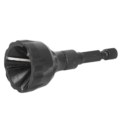 Entgraten Externes Fasenwerkzeug mit Hartmetallklingen, Reparieren Beschädigter Schrauben, Entfernen von Gratwerkzeugen, Schnellspannschaft, Passend für 3–25 Mm von Garosa