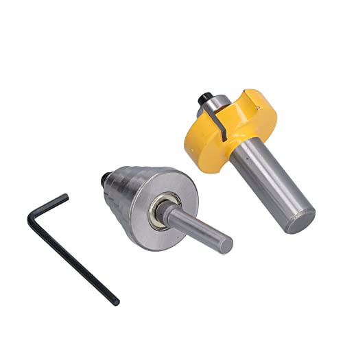 Garosa 1/2in Shank -Router -Bit mit 6 Lagern, Einstellbarer Schlitzschneider für Mehrere Tiefen Glatte Schneidflächen, Geeignet für Verschiedene Holzbearbeitungsprojekte Garosa 1/2in Shank -Router -Bit mit 6 Lagern, Einstellbarer Schlitzschneider für Mehrere Tiefen Glatte Schneidflächen, Geeignet für Verschiedene Holzbearbeitungsprojekte von Garosa