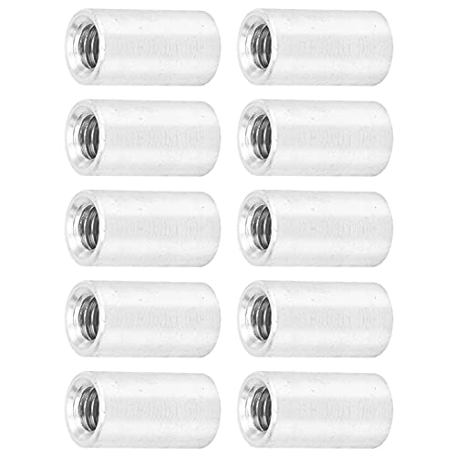 Garosa 10pcs Aluminiumlegierung M4 Standoff, Runde Abstandshalter -Verbindungssäule für CNC -Werkstücke mit Enger Verbindung, Hoher Festigkeit, Anodiziert (Länge 12 mm) von Garosa