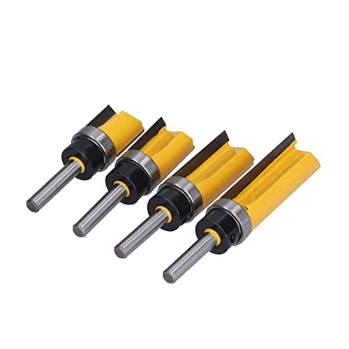 Garosa 19 Mm Durchmesser 1/4 Zoll Schaftverzierungs -Router -Bit Legierungs Schaufel/Flügelschneider Set, 4pcs Muster Gerade Bit mit Speicherbox für Genaue Balance und Reibungslosen Betrieb, Garosa 19 Mm Durchmesser 1/4 Zoll Schaftverzierungs -Router -Bit Legierungs Schaufel/Flügelschneider Set, 4pcs Muster Gerade Bit mit Speicherbox für Genaue Balance und Reibungslosen Betrieb, von Garosa