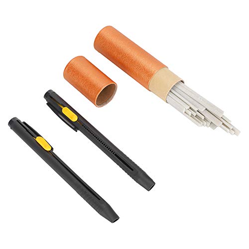 Garosa 2X weiße Nähmarkenstifte mit 20x Kreide, nachfüllbarer Kreidestiftpatrone Set Schneidergewebemarker zum Nähen Markieren und Nachzeichnen Garosa 2X weiße Nähmarkenstifte mit 20x Kreide, nachfüllbarer Kreidestiftpatrone Set Schneidergewebemarker zum Nähen Markieren und Nachzeichnen von Garosa