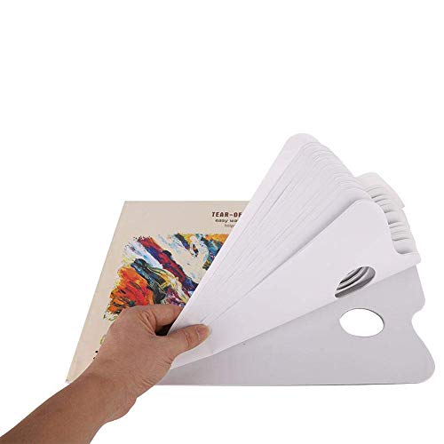 Garosa A3 Abreißpalette, Künstlerfarbe Palette Pads, Weiß, Modern, Papier Garosa A3 Abreißpalette, Künstlerfarbe Palette Pads, Weiß, Modern, Papier von Garosa