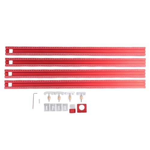 Garosa Einstellbare Router -Vorlage, Aluminiumlegierung 800 -mm -Guides -Schienenhalterung für Holzbearbeitungssäge, Beitrittset Set Garosa Einstellbare Router -Vorlage, Aluminiumlegierung 800 -mm -Guides -Schienenhalterung für Holzbearbeitungssäge, Beitrittset Set von Garosa