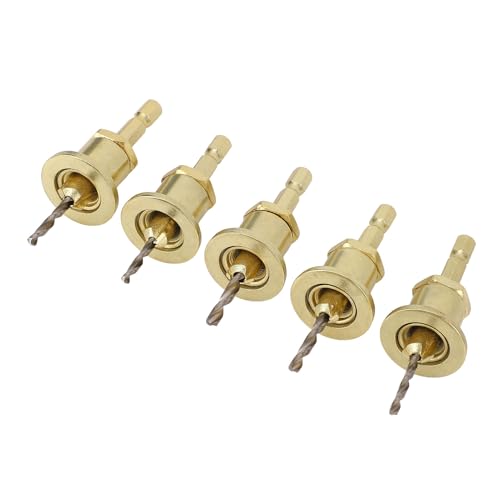 Garosa Einstellbarer Holz Metall Countersink Bohrer Bit Set Wolfram Stahl Hex Shank 1/4in 5pcs Mitteldichte Fiberboardkiefer Garosa Einstellbarer Holz Metall Countersink Bohrer Bit Set Wolfram Stahl Hex Shank 1/4in 5pcs Mitteldichte Fiberboardkiefer von Garosa