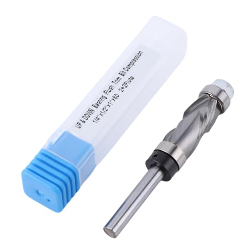 Garosa Flush -Trimm -Router -Bit -Carbid -Kompressionsmuster für Holztrimmen auf Partikett von Garosa