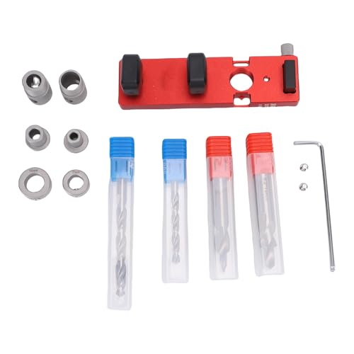 Garosa Holzbearbeitung Bohrlokator Loch Loch Aluminium -Profil Drill mit Schraubenbohrbits für Bücherregal Garderobe CNC Aluminiumlegierung Anodizing von Garosa