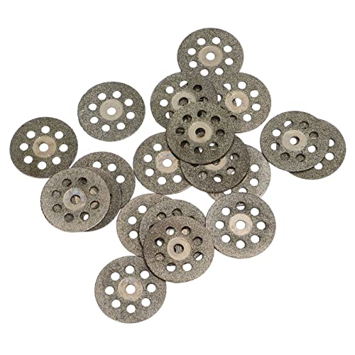 Garosa Langlebiger Kleiner Schneidrad -Aufprall -Schaufel/Flügel für Türen und Schränke 20 Pack (8 Löcher) von Garosa