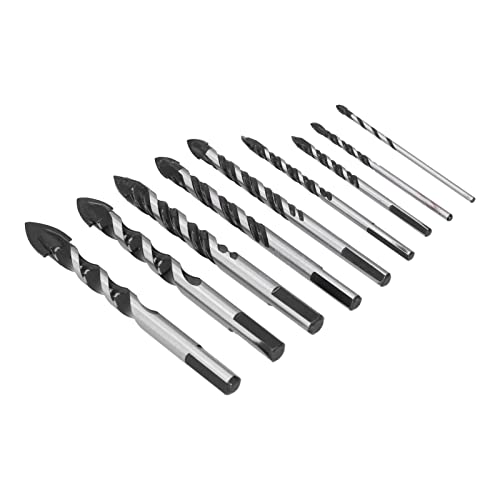 Garosa Lochbohrbit, Verschiedene Größen, Flexible Anwendung, Effiziente Lochbohrung, Plastikbox für Einfache Lagerung, Premium -Material, Zementiertes Carbidbohrer -Bit für Fliesenglas (9 PCs gesetzt) Garosa Lochbohrbit, Verschiedene Größen, Flexible Anwendung, Effiziente Lochbohrung, Plastikbox für Einfache Lagerung, Premium -Material, Zementiertes Carbidbohrer -Bit für Fliesenglas (9 PCs gesetzt) von Garosa