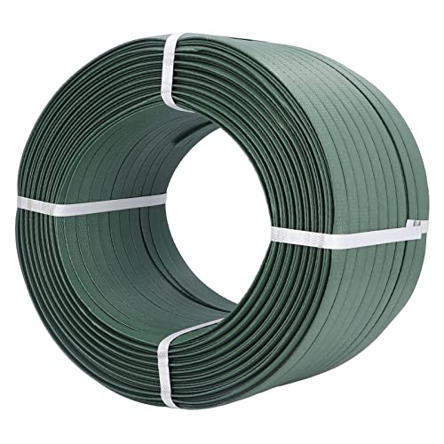 Garosa Manuelles Verpackungsgürtel Großer Ziehkraft Resistent für Vielseitiges Industriekabel -Krawatten -Werkzeug 10# 9 Kg PP Material (OD grün) von Garosa