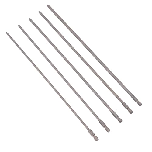 Garosa PH -Schraubtreiber Bit, 5pcs 1/4in Hex Shank Long Ph1 PH2 S2 Legierstahl Industrial Electric Drill Tool 300 Mm, mit Adsorption für die Wartung Elektronischer Geräte -Engineering Garosa PH -Schraubtreiber Bit, 5pcs 1/4in Hex Shank Long Ph1 PH2 S2 Legierstahl Industrial Electric Drill Tool 300 Mm, mit Adsorption für die Wartung Elektronischer Geräte -Engineering von Garosa