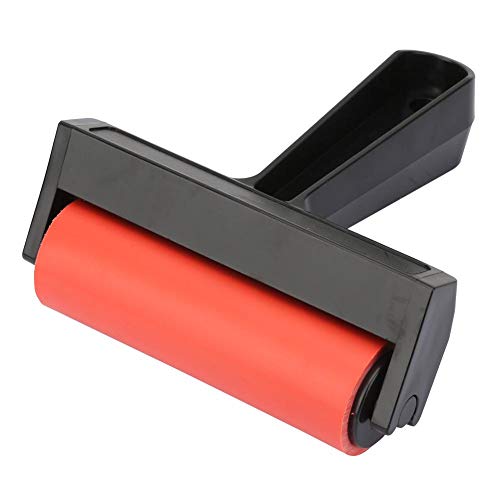 Garosa Rubber Brayer Roller, Druckmesser Durometer Roller Stamping Tool für Art Ink Painting Printmaking Wallpapers(10cm) von Garosa