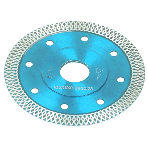 Garosa Sägen Schaufel/Flügel 4in mit X -förmigen Zähnen, Langlebiger Materialschneidebeihebeih (BLUE) von Garosa