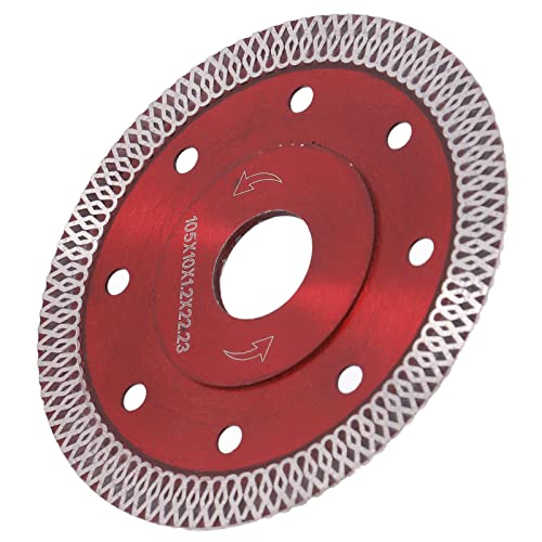 Garosa Sägen Schaufel/Flügel 4in mit X -förmigen Zähnen, Langlebiger Materialschneidebeihebeih (Rot) von Garosa