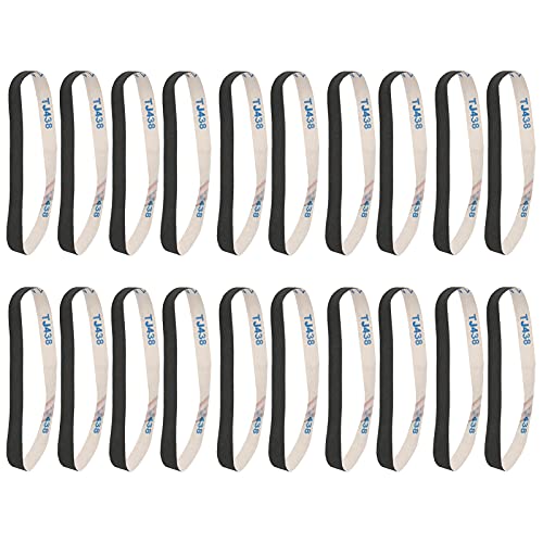Garosa Schleifgürtel, Ultrahohe Sandpflanzung, Vielseitiger Gebrauch, Glattes Polierprozess, Schnittleistung, Ideal für Metallschleife und Polieraufgaben, die in Metallurgie Verwendet wird. (80#) von Garosa