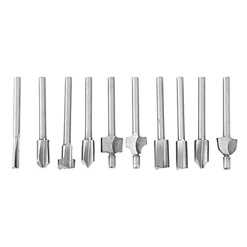Garosa Slotting Cutter Electric Trimming Machine Accessoires 10pcs Schleifenfräsenschneider für Holzbearbeitungsgravur Garosa Slotting Cutter Electric Trimming Machine Accessoires 10pcs Schleifenfräsenschneider für Holzbearbeitungsgravur von Garosa