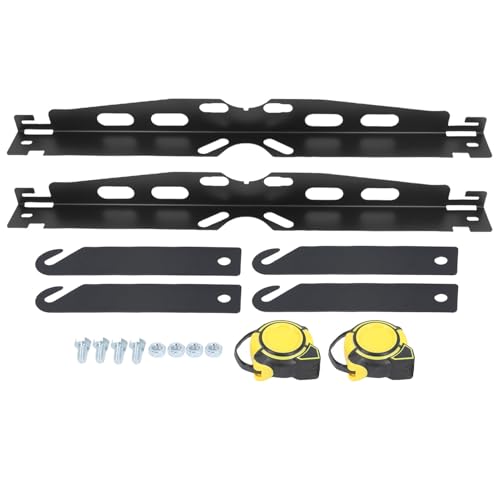 Garosa Toolkit des Radausrichtung, Einfache Kalibrierungsplatten mit 16 -Fuß -Maßstab Messes Sicheres Schlitz -Design, Universal für LKWs SUVs UTVs von Garosa