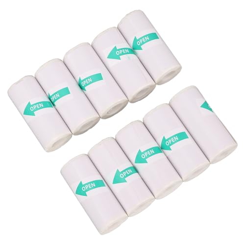 Garosa Tragbarer Drucker -Thermalpapier 10 Rolls PVC -Selbstadhäsionsdruck für Vielseitige Anwendungen Garosa Tragbarer Drucker -Thermalpapier 10 Rolls PVC -Selbstadhäsionsdruck für Vielseitige Anwendungen von Garosa