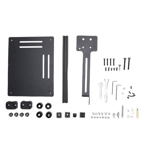 Garosa Vertikale Wärmepressmaschine, Edelstahlrahmen, Einstellbare Klemme, Bequemer Multifunktionaler Schlitz, Kompatibel mit PLA, PETG, ABS von Garosa