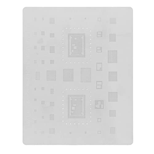 Genaue Positionierung, Wärmeableitung, Praktische BGA-Reball-Vorlagenschablone für IOS 14, Bequem zu Tragen mit Großer Haltbarkeit, aus Edelstahl für Lange (IP14-A16/A15) von Garosa