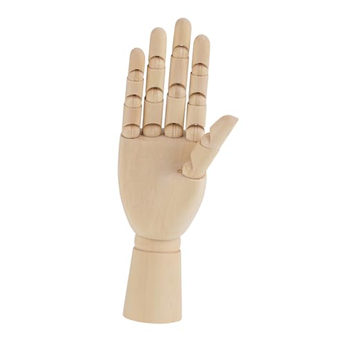 Kunst Mannequin Hand Modell Frauen Hand Skulptur Mannequin Holz Körper Künstler Modell Gelenk artikuliert Modelle(#2) von Garosa