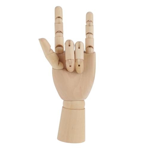 Kunst Mannequin Hand Modell Frauen Hand Skulptur Mannequin Holz Körper Künstler Modell Gelenk artikuliert Modelle(#3) von Garosa