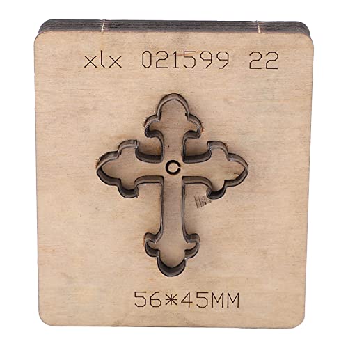 Leder-Stanzform Cross Metal Scrapbooking Stanzen Schneidet Handgefertigte Schablonen Prägung für DIY-Handwerk Leder-Stanzform Cross Metal Scrapbooking Stanzen Schneidet Handgefertigte Schablonen Prägung für DIY-Handwerk von Garosa
