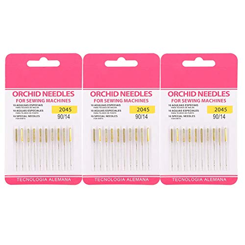 Nähmaschinennadel 30pcs Universal Home Nähmaschinennadeln Größen 90/14 oder 9/3 für Sänger Bruder Janome(14/90) von Garosa