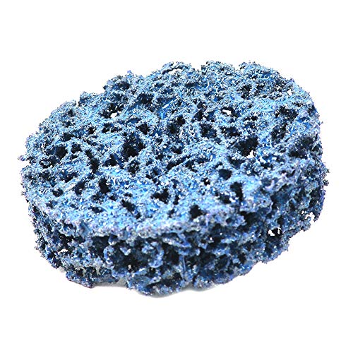 Oberflächenvorbereitung Schleifscheibe 50 Mm Set - 5pcs Poly Strip Scheibenscheibenrollenschlossschleuder für Rostentfernung - Schwarze Farbe (2 Zoll blau) von Garosa