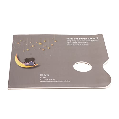35 Blatt A4 Malerpalette, Abreisspalette Abreißen Farbmischpalette Papier für Ölgouache Aquarellmalerei 35 Blatt A4 Malerpalette, Abreisspalette Abreißen Farbmischpalette Papier für Ölgouache Aquarellmalerei von Garosa