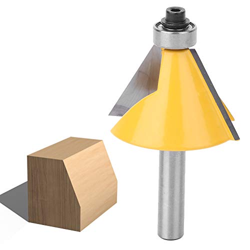 Garosa Router Bit, 1 Stück, 8 mm Schaft, Fasen-Kanten-Fräser, 30° für Holz von Garosa