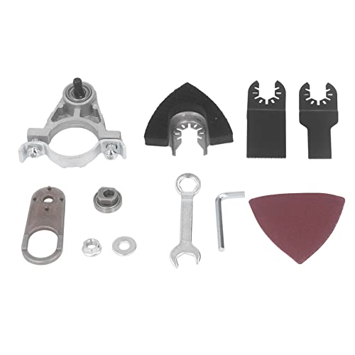 Winkelschleifer-Konverter, Wolframstahl, Multifunktionales Oszillierendes Werkzeug, Universal-Kopf-Adapter-Set, Elektrische Trimmmaschine Zum Schneiden, Schleifen, Polieren von Garosa