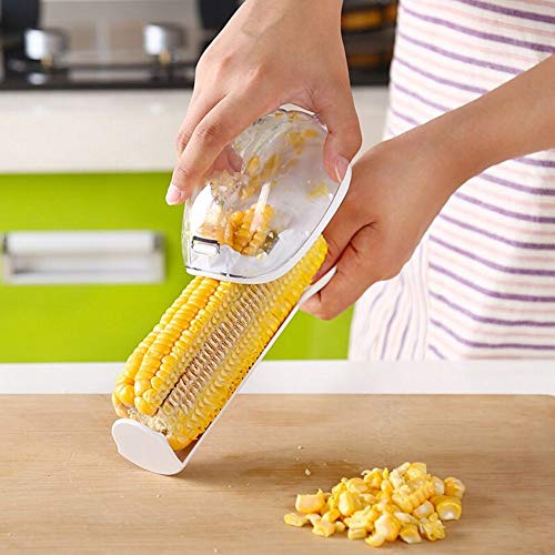 Corn Stripper, Corn Cob Stripper mit Scharfer Klinge Schützende Handgeräte für das Kochen in der Küche Einfach zu Bedienen Corn Stripper, Corn Cob Stripper mit Scharfer Klinge Schützende Handgeräte für das Kochen in der Küche Einfach zu Bedienen von Garsent