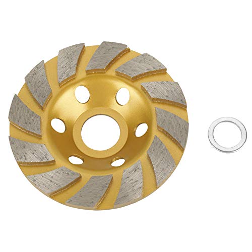 Diamant-Segmentschleifscheibe, 100 mm x 4,5 mm, 6 Löcher für Marmor, Beton, Stein. von Garsent