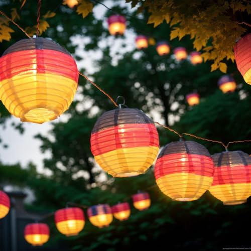 Gartenmama 3 Meter LED Small Mini Lampions Lichterkette Batterie 20er Nylon Klein Papier mit Timer Fernbedienung für Innen Außen Sommer Deko Balkon Gartenmama 3 Meter LED Small Mini Lampions Lichterkette Batterie 20er Nylon Klein Papier mit Timer Fernbedienung für Innen Außen Sommer Deko Balkon von Gartenmama