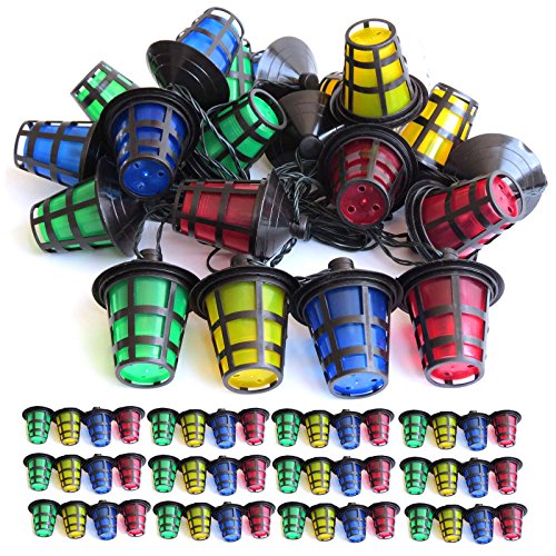 Gartenpirat Partylichterkette bunt 12,5m 50 Laternen Outdoor Strom Gartenpirat Partylichterkette bunt 12,5m 50 Laternen Outdoor Strom von Gartenpirat