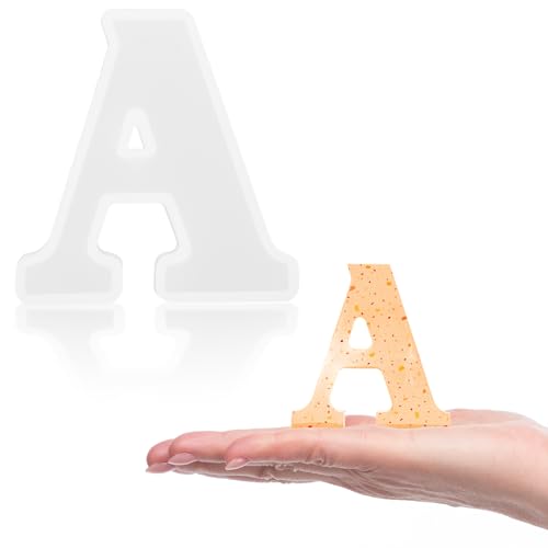 Gartful Buchstabenformen aus Kunstharz, Großbuchstaben, Epoxidharz-Form, dicke 3D-Silikon-Buchstabenformen für Buchstaben, Wortschilder, Kunst, Bastelarbeiten, Kerzen, Party, Heimdekoration Gartful Buchstabenformen aus Kunstharz, Großbuchstaben, Epoxidharz-Form, dicke 3D-Silikon-Buchstabenformen für Buchstaben, Wortschilder, Kunst, Bastelarbeiten, Kerzen, Party, Heimdekoration von Gartful