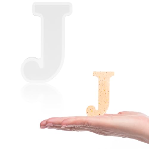 Gartful Buchstabenformen aus Kunstharz, J-Großbuchstaben, Epoxidharz, dicke 3D-Silikon-Buchstabenformen für Buchstaben, Wortschilder, Kunst, Bastelarbeiten, Kerzen, Party, Heimdekoration Gartful Buchstabenformen aus Kunstharz, J-Großbuchstaben, Epoxidharz, dicke 3D-Silikon-Buchstabenformen für Buchstaben, Wortschilder, Kunst, Bastelarbeiten, Kerzen, Party, Heimdekoration von Gartful