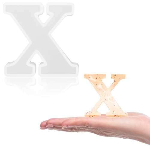 Gartful Buchstabenformen aus Kunstharz, X-Großbuchstaben, Epoxidharz, dicke 3D-Silikon-Buchstabenformen für Buchstaben, Wortschilder, Kunst, Bastelarbeiten, Kerzen, Party, Heimdekoration Gartful Buchstabenformen aus Kunstharz, X-Großbuchstaben, Epoxidharz, dicke 3D-Silikon-Buchstabenformen für Buchstaben, Wortschilder, Kunst, Bastelarbeiten, Kerzen, Party, Heimdekoration von Gartful
