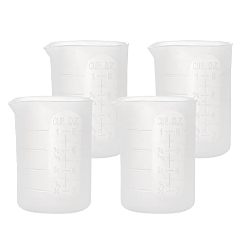 Gartful Silikon-Messbecher, 250 ml, groß, antihaftbeschichtet, wiederverwendbar, aus Silikon, langlebig, leicht zu reinigen, für Epoxidharz, Gießformen, Flecken, Schmuckherstellung, Kunst, Handwerk Gartful Silikon-Messbecher, 250 ml, groß, antihaftbeschichtet, wiederverwendbar, aus Silikon, langlebig, leicht zu reinigen, für Epoxidharz, Gießformen, Flecken, Schmuckherstellung, Kunst, Handwerk von Gartful