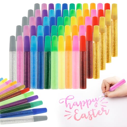 Glitter Glue Glitzerkleber 72 Stück 12 Farben 10ml Hell Strahlend Malstift DIY Ziehen Karten Sammelalben Kinder Schüler Mädchen Weihnachten Ostern Schulanfang Glitter Glue Glitzerkleber 72 Stück 12 Farben 10ml Hell Strahlend Malstift DIY Ziehen Karten Sammelalben Kinder Schüler Mädchen Weihnachten Ostern Schulanfang von Gatphy