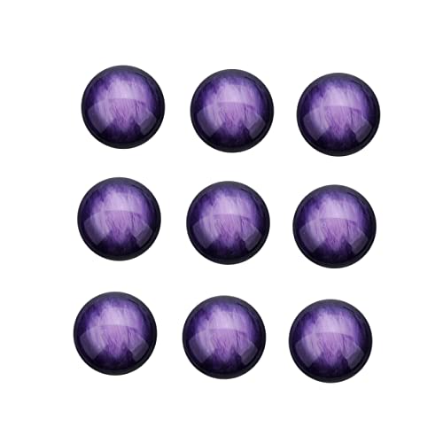 Gatuida 1 30 Stück Harz Druckknöpfe Zubehör Kreis Rund Zubehör Links Verzierungen Halb DIY Halbornament Cabochon Kunstschmuck Für Frauen Perlen Flaches Kamee Material von Gatuida