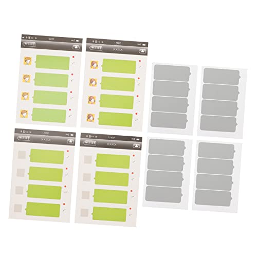 Gatuida 1 Blatt Scratch Off Aufkleber DIY Silber Kreative Notizen für Geburtstagskarten Hochzeitsankündigungen und DIY Projekte Interaktive Botschaften Rubbeln Gatuida 1 Blatt Scratch Off Aufkleber DIY Silber Kreative Notizen für Geburtstagskarten Hochzeitsankündigungen und DIY Projekte Interaktive Botschaften Rubbeln von Gatuida