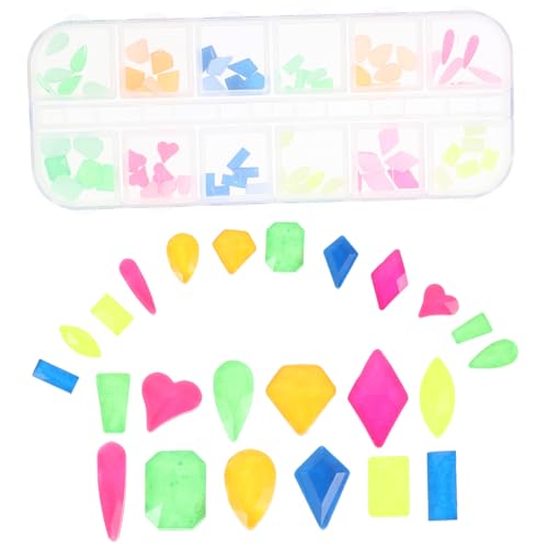 Gatuida 1 Karton DIY Nagelschmuck Set Fach Sortiert Flache Glitzersteine Ab Glas Strasssteine für Nageldesign Nail Art Basteln Nagelkunst Zubehör für Professionelle Maniküre und Zuhause Gatuida 1 Karton DIY Nagelschmuck Set Fach Sortiert Flache Glitzersteine Ab Glas Strasssteine für Nageldesign Nail Art Basteln Nagelkunst Zubehör für Professionelle Maniküre und Zuhause von Gatuida