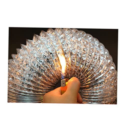 Gatuida 1 PC Hochtemperaturbeständiges Luftrohr Trocknerrohr Kanalisation Klimaanlage Schlauch Belüftung Flexibles Kanalabgassystem Flexibles Rohr Für Raumluftzufuhr Kanaleinlass Ac Gatuida 1 PC Hochtemperaturbeständiges Luftrohr Trocknerrohr Kanalisation Klimaanlage Schlauch Belüftung Flexibles Kanalabgassystem Flexibles Rohr Für Raumluftzufuhr Kanaleinlass Ac von Gatuida