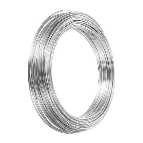 Gatuida 1 Rolle Biegbarer Aluminiumdraht: 1,5 Mm, 0,98 Fuß, Flexibler Metalldraht Für Die Herstellung Von Puppen, Schmuck, Bonsai-training Und Bildhauerei – Diy-material Zur von Gatuida