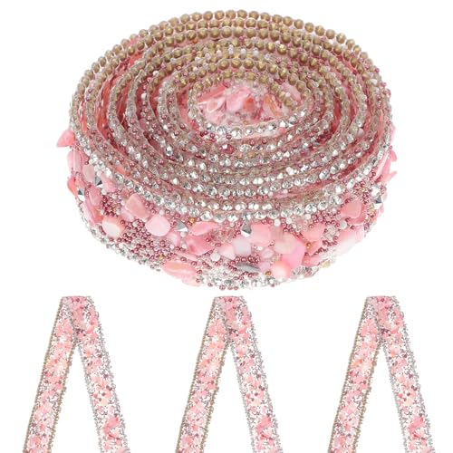 Gatuida 1 Rolle Dekorative Strassborte Zuschneidbares Bastelband für Kleidung Hochzeiten und Partys mit Hot Melt Kleber Vielseitig Einsetzbar für Dekoration und Handwerk Gatuida 1 Rolle Dekorative Strassborte Zuschneidbares Bastelband für Kleidung Hochzeiten und Partys mit Hot Melt Kleber Vielseitig Einsetzbar für Dekoration und Handwerk von Gatuida