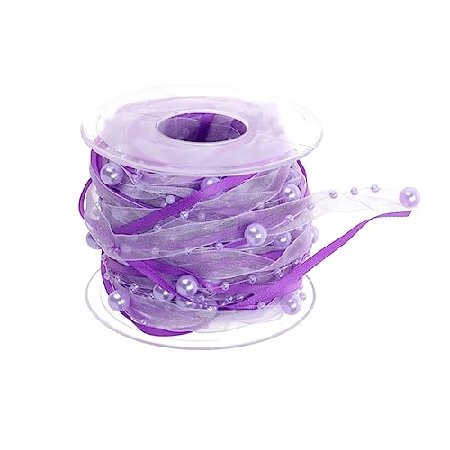 Gatuida 1 Rolle Dekorativer Perlenband Roll für Hochzeitsbouquets und Diy Partys Langlebig Vielseitig Einsetzbar für Festliche Anlässe und Bastelprojekte Gatuida 1 Rolle Dekorativer Perlenband Roll für Hochzeitsbouquets und Diy Partys Langlebig Vielseitig Einsetzbar für Festliche Anlässe und Bastelprojekte von Gatuida