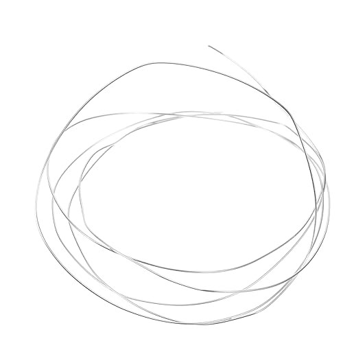 Gatuida 1 Rolle Diy Pure Wire für Schmuckherstellung Leicht und Komfortabel Hypoallergen Armbänder und Ringe Elegantes Design für Kreationen Gatuida 1 Rolle Diy Pure Wire für Schmuckherstellung Leicht und Komfortabel Hypoallergen Armbänder und Ringe Elegantes Design für Kreationen von Gatuida